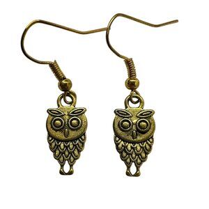 Tiny Owl Earrings